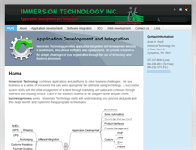 Tablet Screenshot of immersionit.com